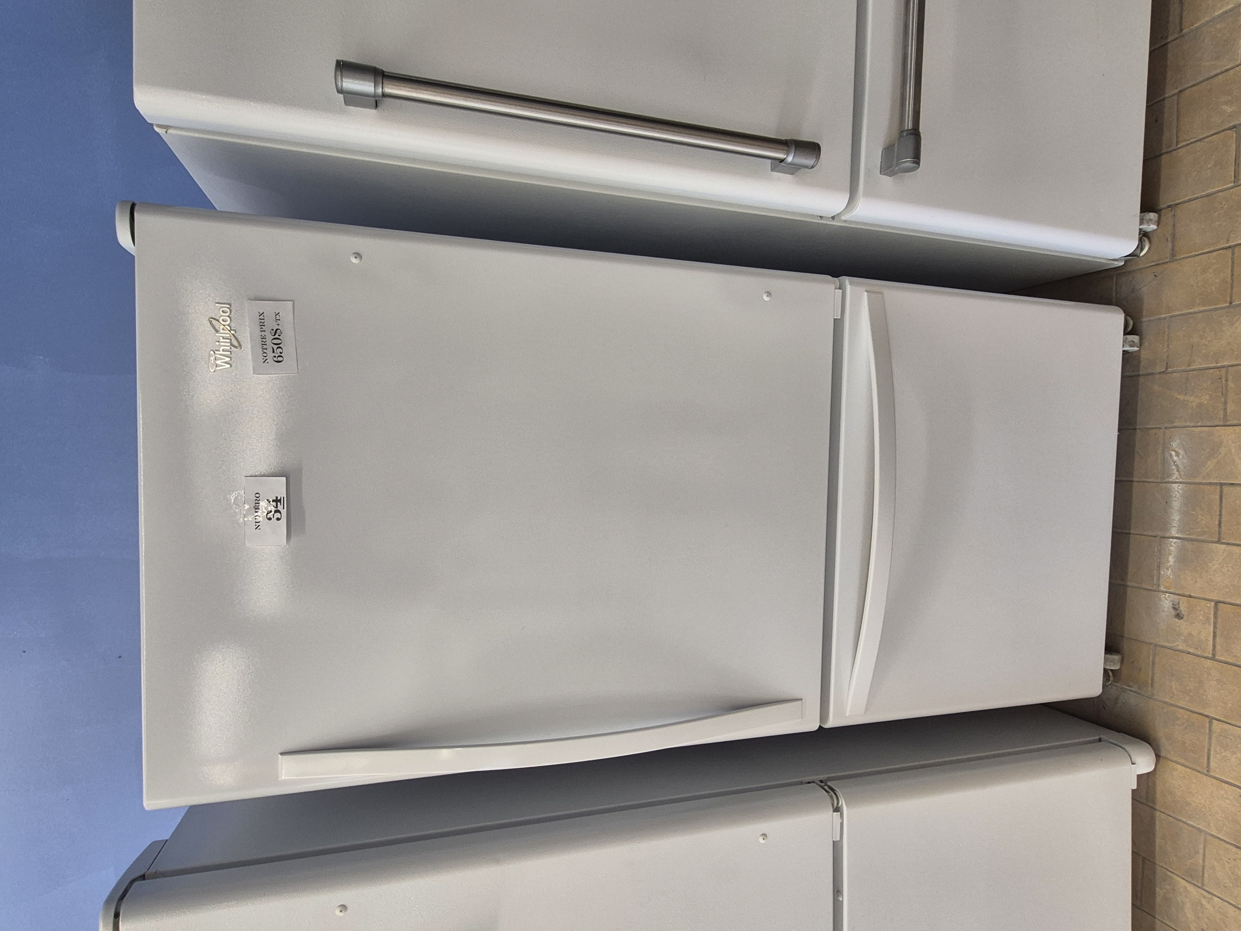 #34 refrigerateur congelateur en bas