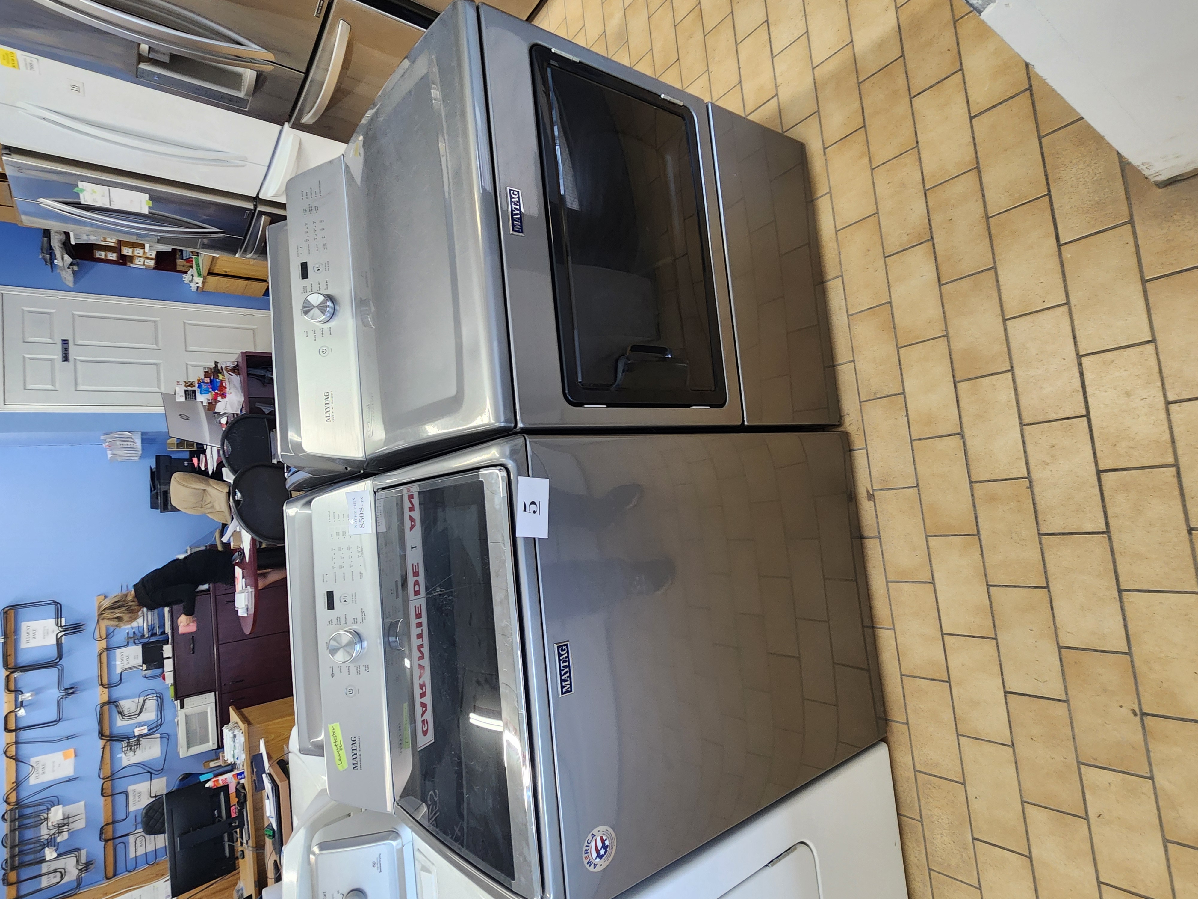 5-  LAVEUSE SECHEUSE ELECTRONIQUE 