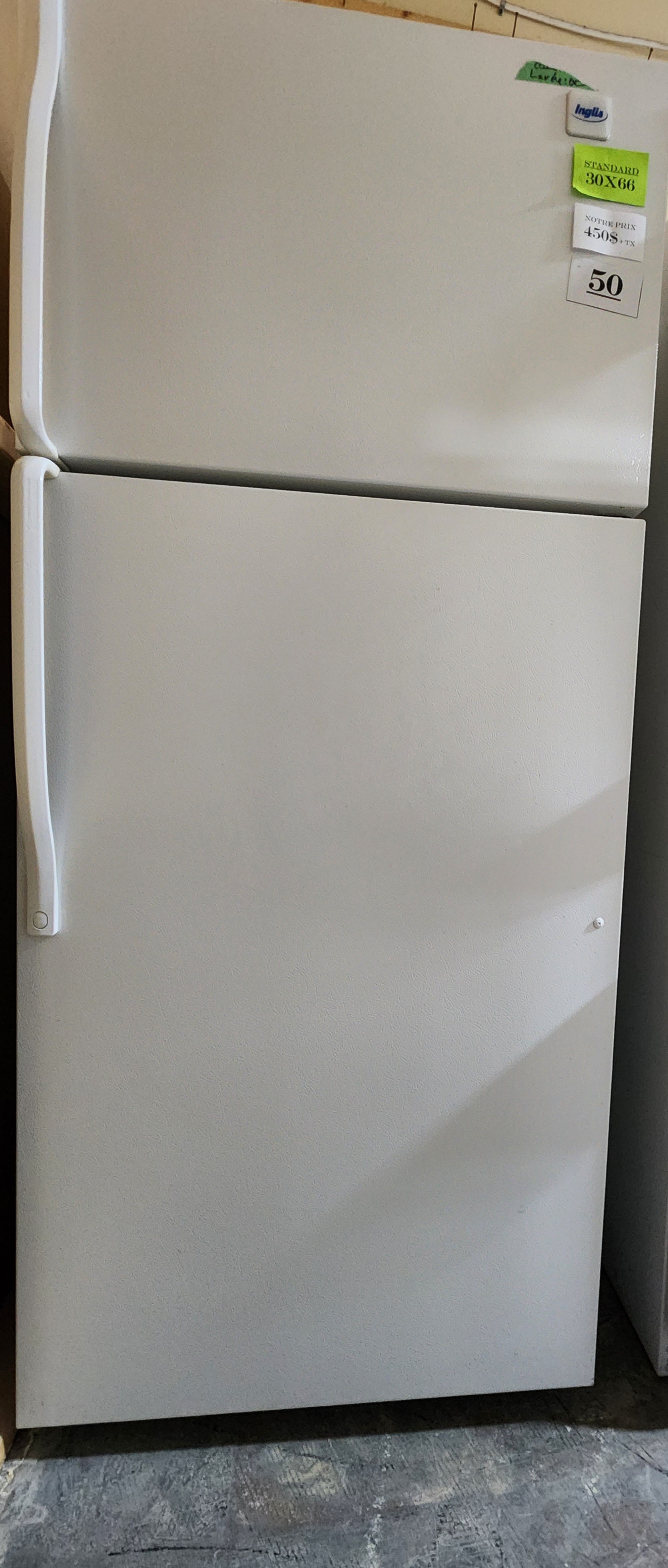 50-REFRIGERATEUR CONGELATEUR EN HAUT