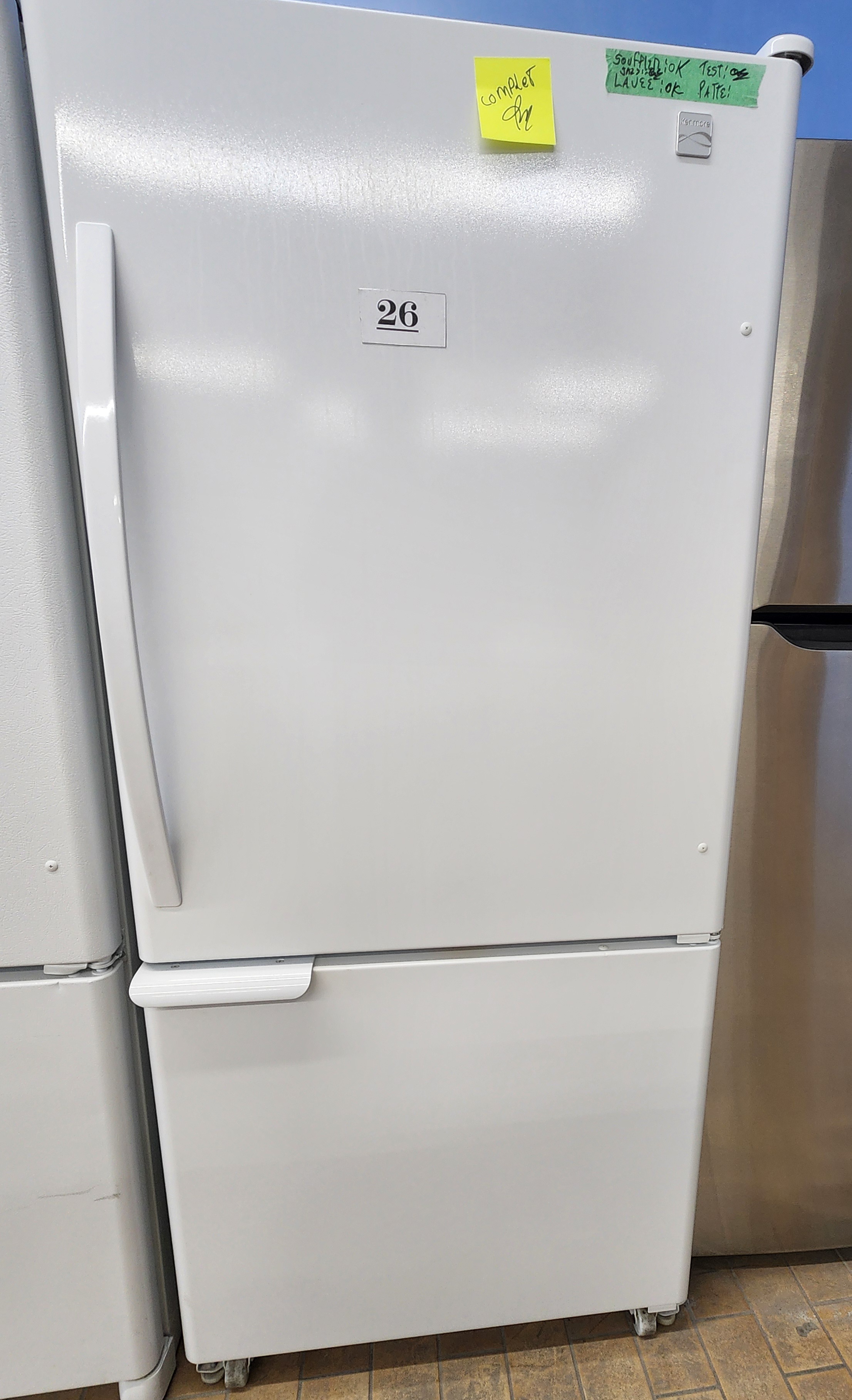 26- FRIGO CONGELATEUR EN BAS