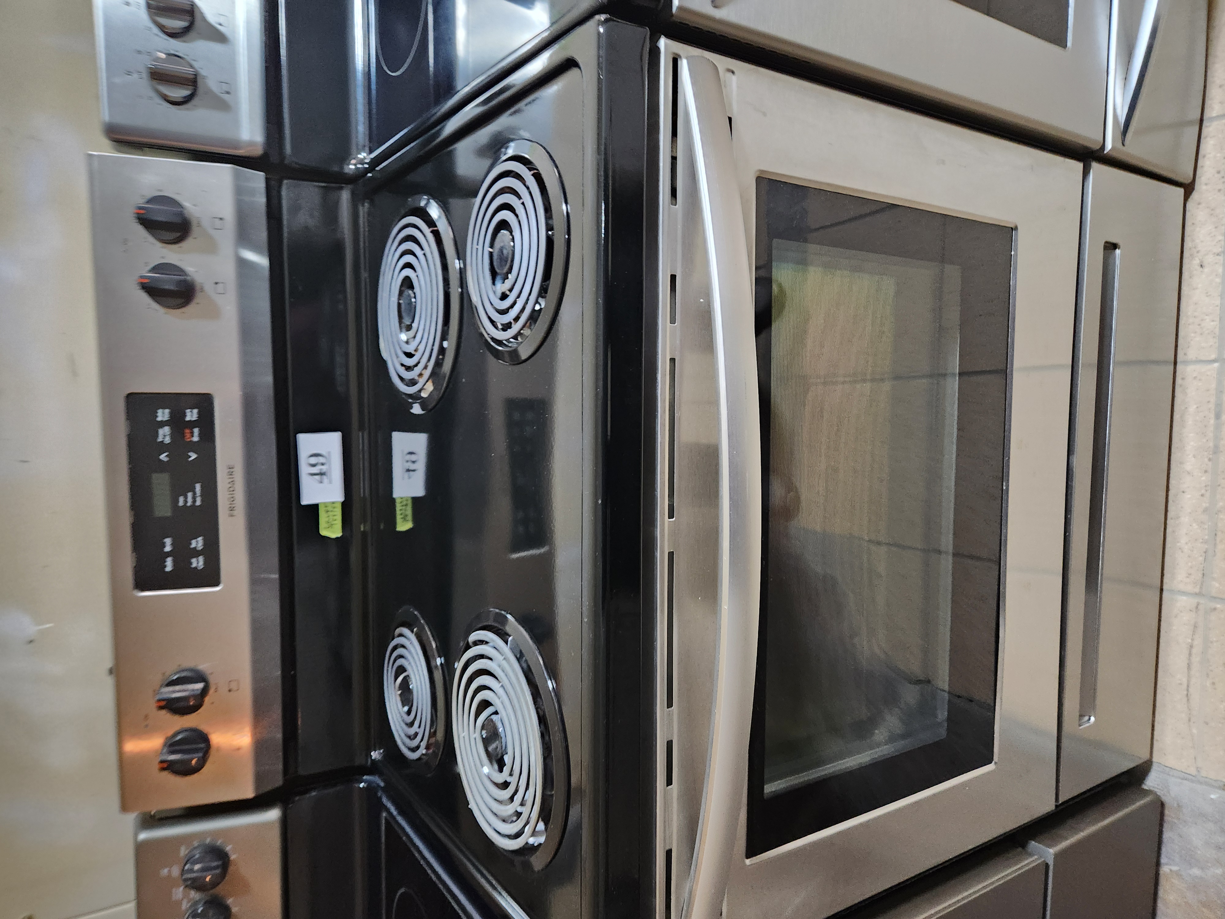 #49 CUISINIERE INOX SERPENTIN