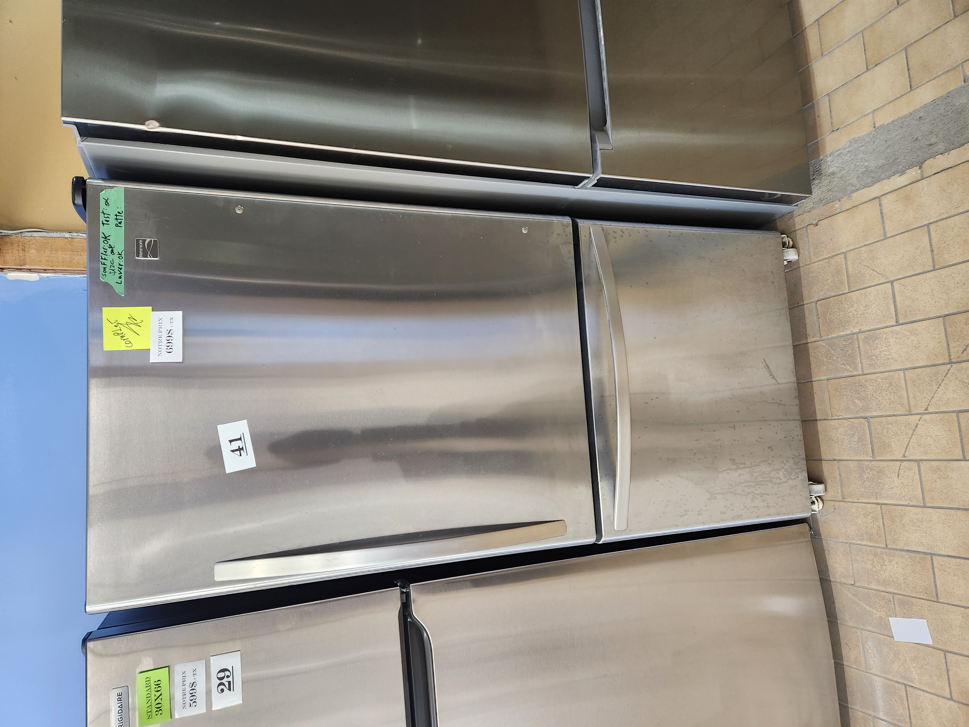 41-REFRIGERATEUR  INOX